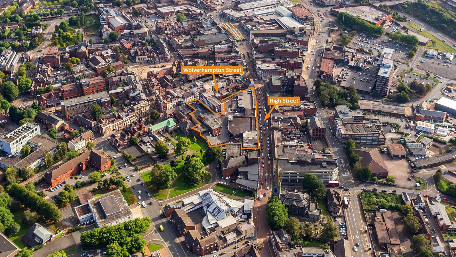 Trident Shopping Centre<br>High Street<br>Dudley<br>West Midlands<br>DY1 1QJ